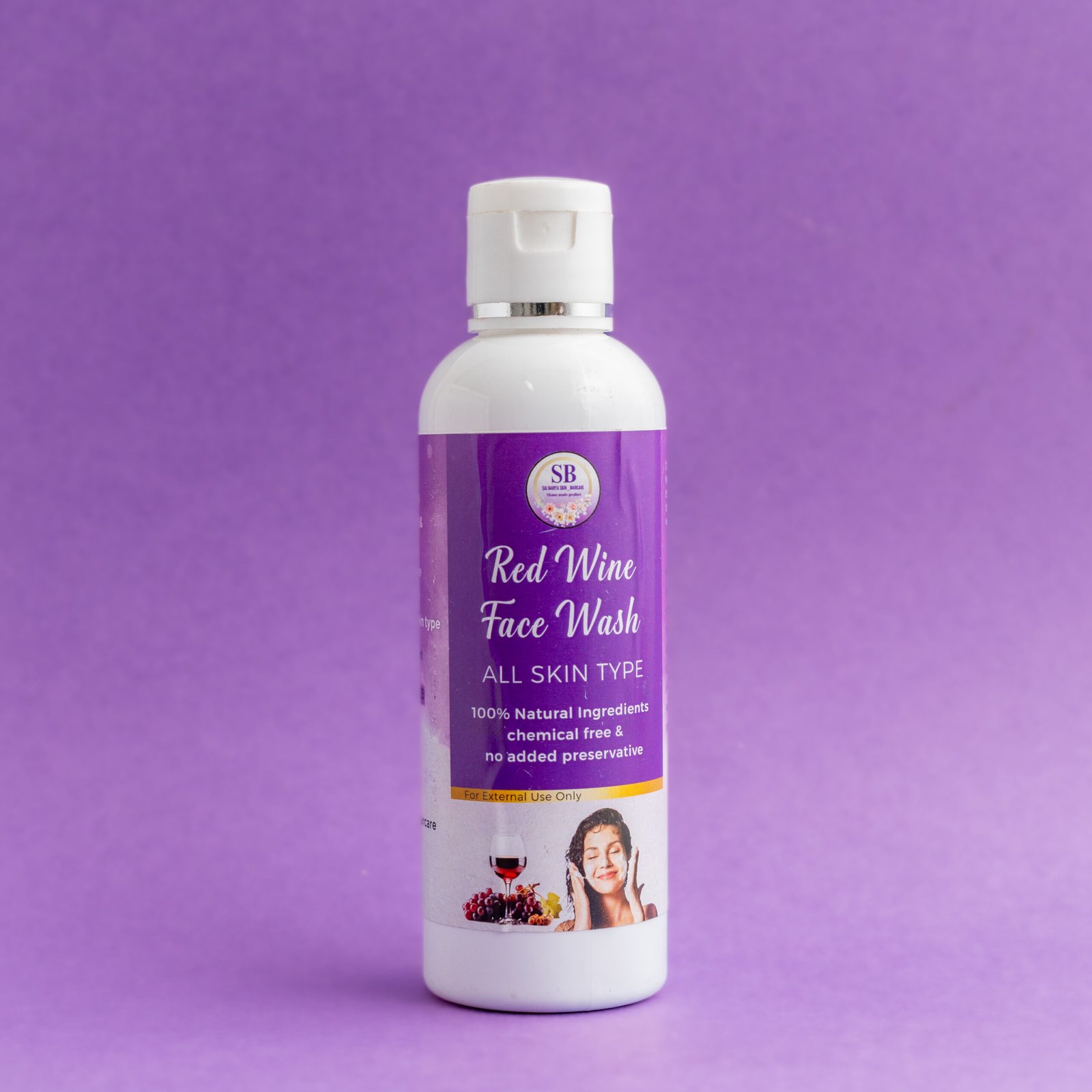 Redwine Face Wash